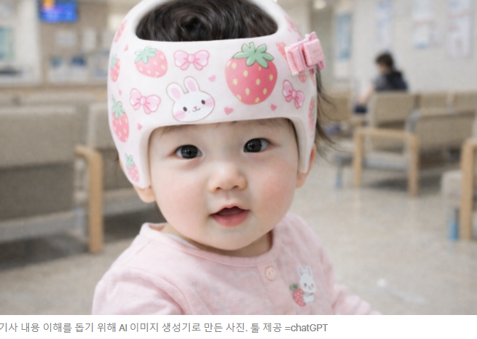 제목 : “300만 원짜리 헬멧, 하루에 20시간씩”···요즘 부모들, 아기 머리에 이러는 이유는